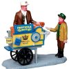 Christmas Villages | Lemax Lemax Pretzel King Pretzel Cart 42238 - Lemax Caddington Village