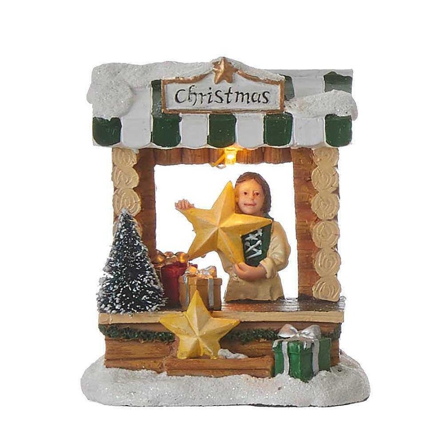 Christmas Villages | Luville Luville Collectables German Market Star 1045446