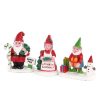 Christmas Villages | Lemax Lemax Christmas Garden Gnomes 04739 - Lemax Christmas Village