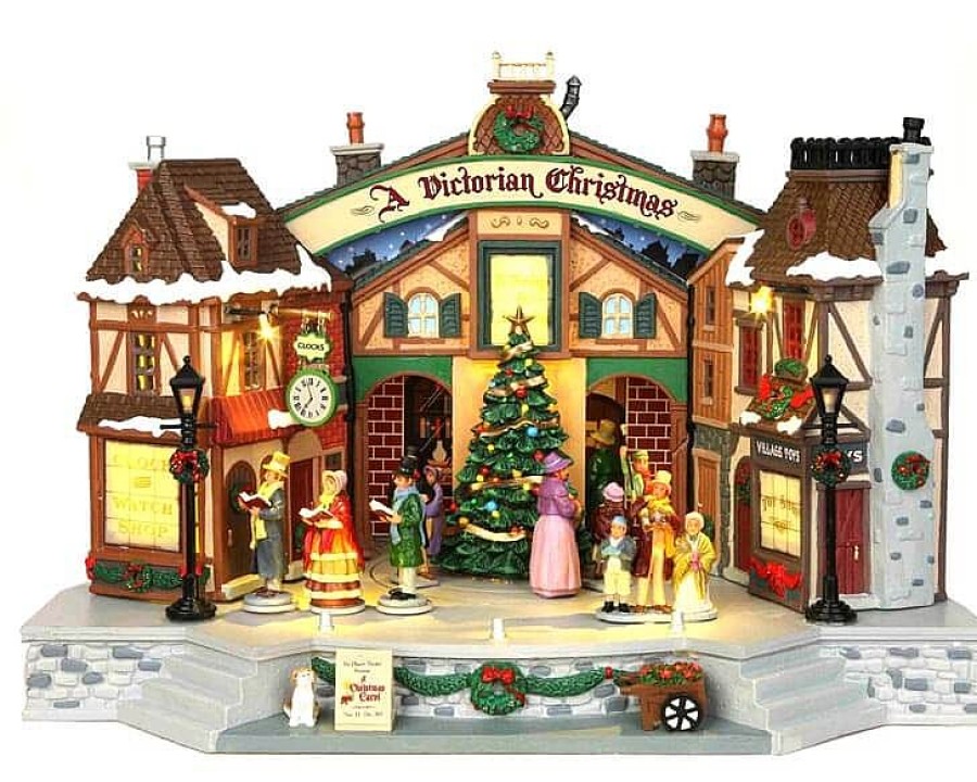 Christmas Villages | Lemax A Christmas Carol Play, Incl. Adapter (4.5V)