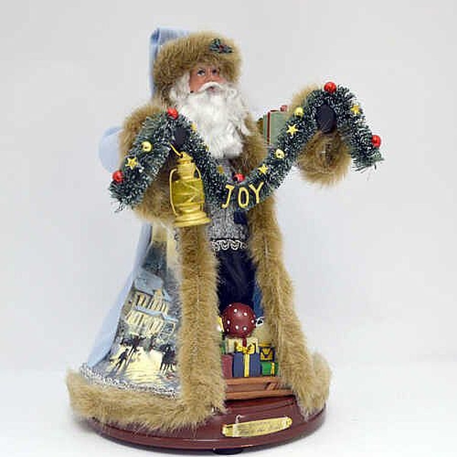 Santa Claus | Thomas Kinkade Thomas Kinkade Joy To The World Santa 0113306004