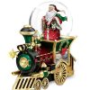 Snow Globes | Thomas Kinkade Thomas Kinkade Santa Claus Is Coming To Town Bradford Exchange 01-11631-001