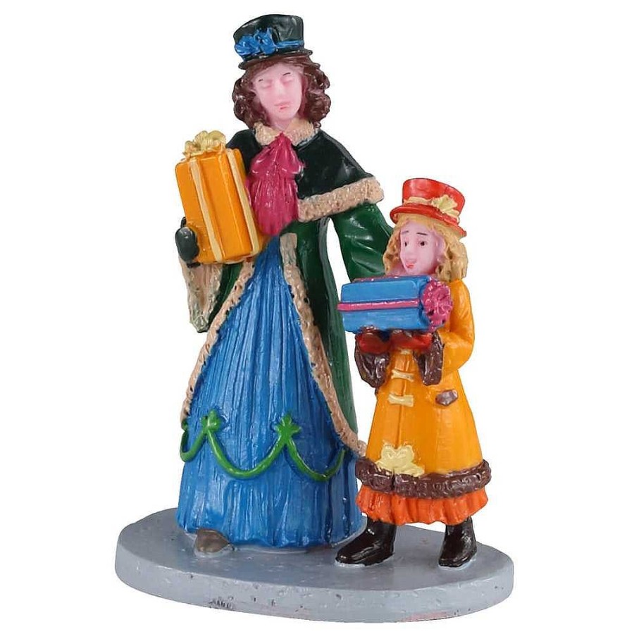 Christmas Villages | Lemax Lemax Shopping For Surprises 02933 - Lemax Caddington Village