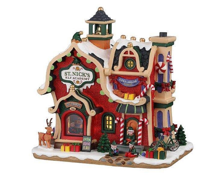 Christmas Villages | Lemax St. Nick'S Elf Academy, B/O (4.5V)