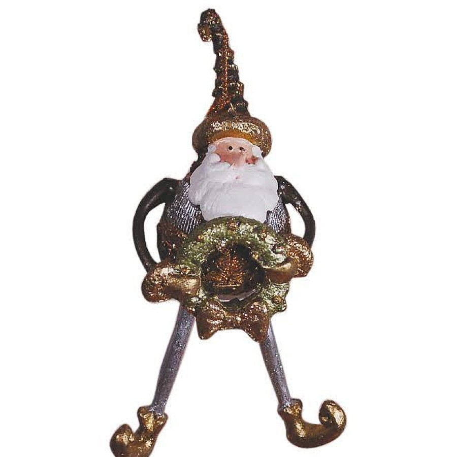 Christmas Tree | North Pole North Pole Silver Wizard With Wreath