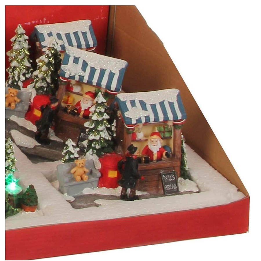 Christmas Villages | Luville Luville Collectables Christmas Market 3 Santa Shop 1028583