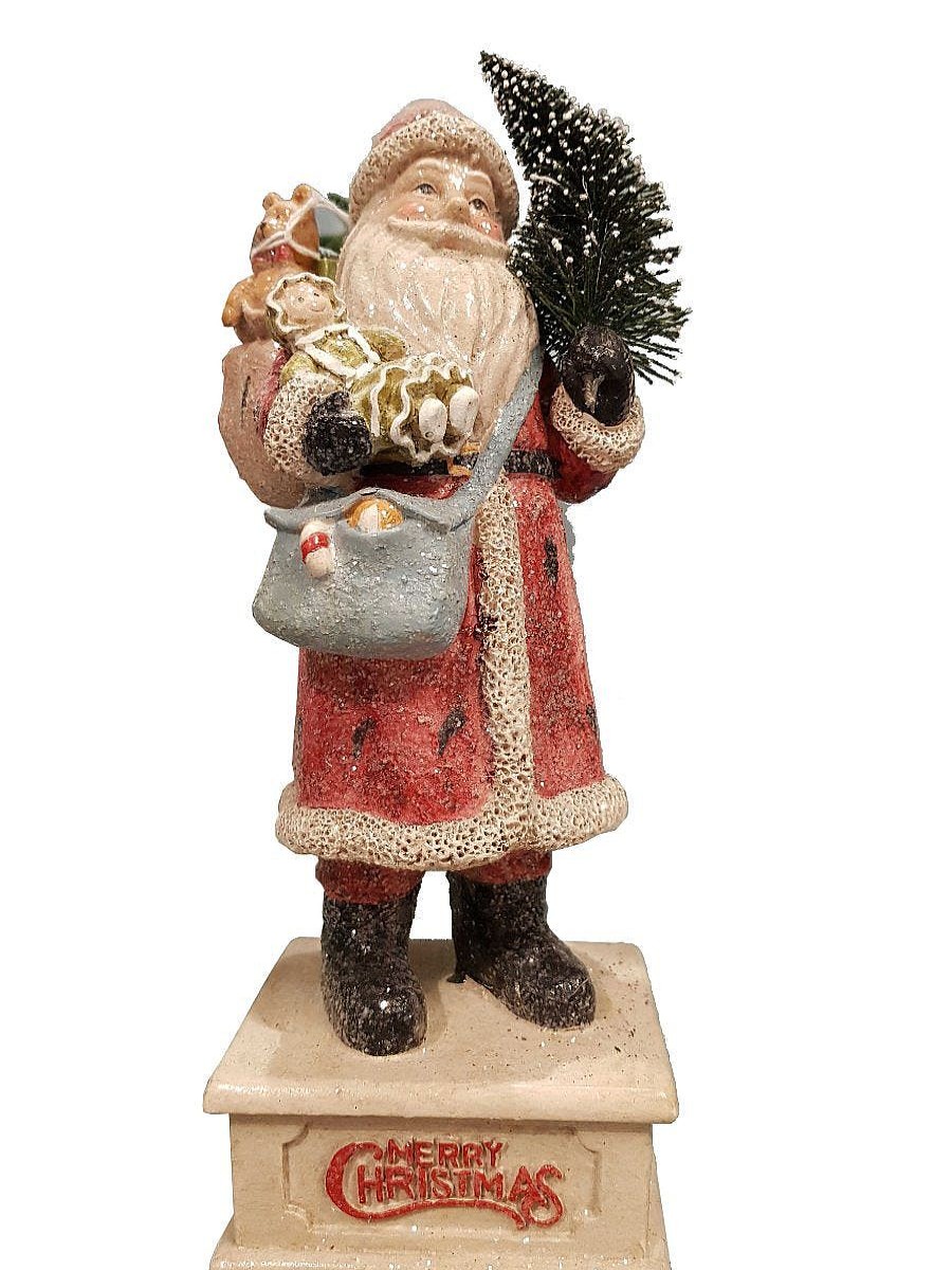 Santa Claus | Mark Roberts Mark Roberts Bavarian Santa 64-20882 Stocking Holder