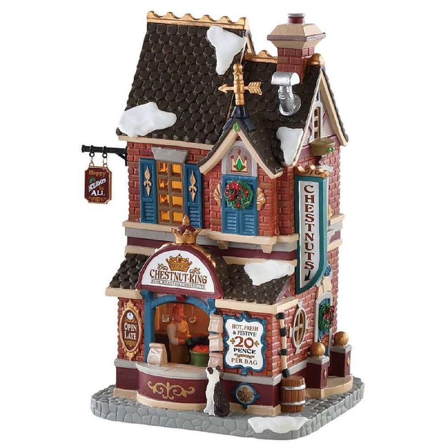 Christmas Villages | Lemax Lemax Chestnut King (Aa), B/O Led 85384 Lemax Caddington Village