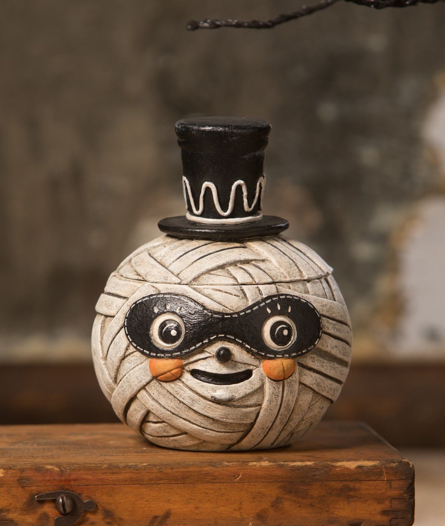 Halloween | Bethany Lowe Mummy Moe Container Jp2032 Bethany Lowe