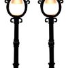 Christmas Villages | Lemax Lemax Parisian Street Lamp Set Of 2 44757 Lemax Light Accessories