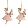 Christmas Tree | Goodwill Goodwill Belgium D 46171 Kissing Girls With Macaroons 2 Assorted Ornaments