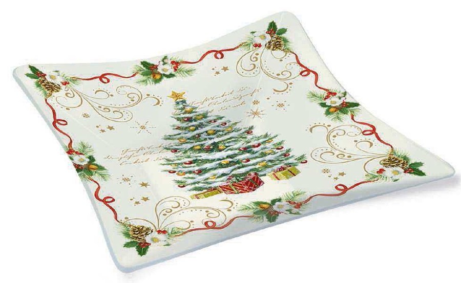 Tableware | Easy Life Christmas Tableware: Fine Quality Glass Bowl In Gift Box