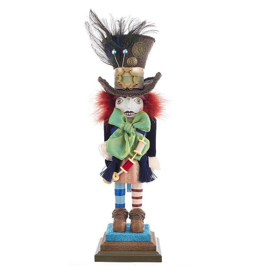 Nutcrackers | Kurt Adler Kurt Adler Nyc Ha0381 Hollywood Hatter Nutcracker