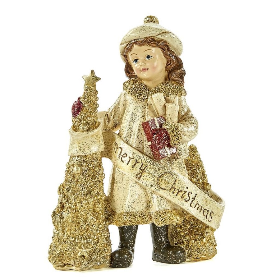 Traditional | Goodwill Snowgirl With Tree Mc 31162