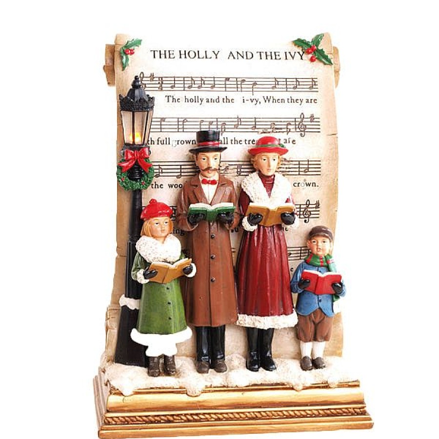 North Pole | Willow Brooks Willow Brooks Secret Christmas Choir Family W/Light Wb1174