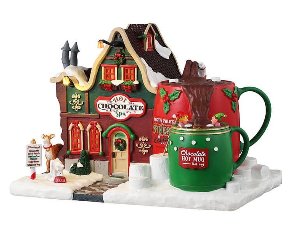 Christmas Villages | Lemax Hot Chocolate Spa, B/O (4.5V)