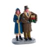 Christmas Villages | Lemax Lemax Christmas Couple 82611 Lemax Caddington Village