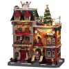 Christmas Villages | Lemax Santa'S Rooftop Bash, Incl. Adapter (4.5V)