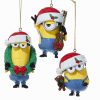 Christmas Tree | Kurt Adler De1161 Kurt S. Adler Despicable Me Blow Mold 3 Assorted