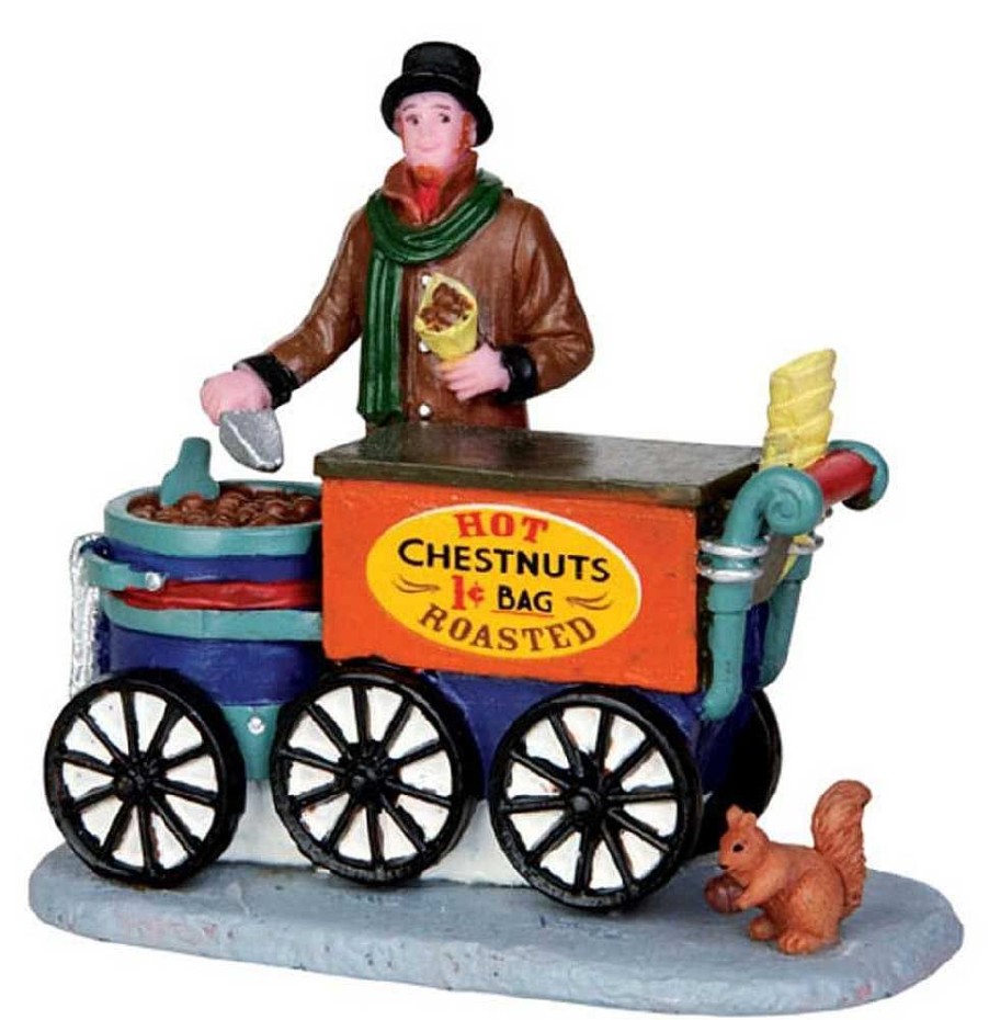 Christmas Villages | Lemax Lemax Roasted Chestnuts 42266 - Lemax Caddington Village