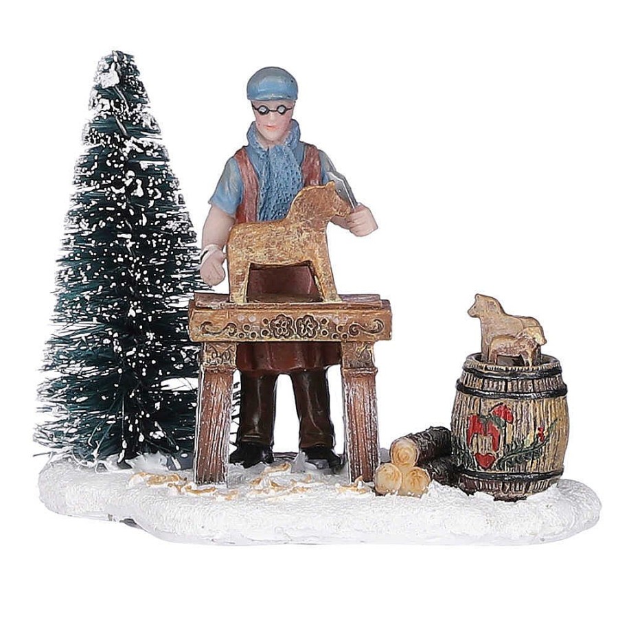 Christmas Villages | Luville Luville Collectables Carving Dalarna Horses 1084849