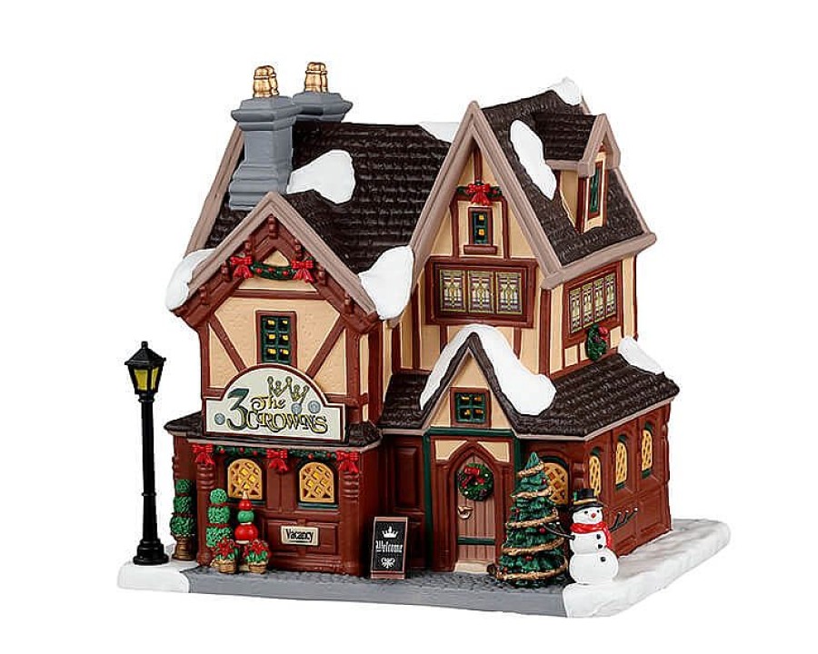 Christmas Villages | Lemax The 3 Crowns Inn