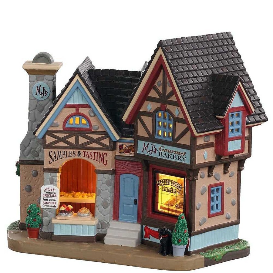 Christmas Villages | Lemax Lemax Village 2021 Mj'S Gourmet Bakery 05694