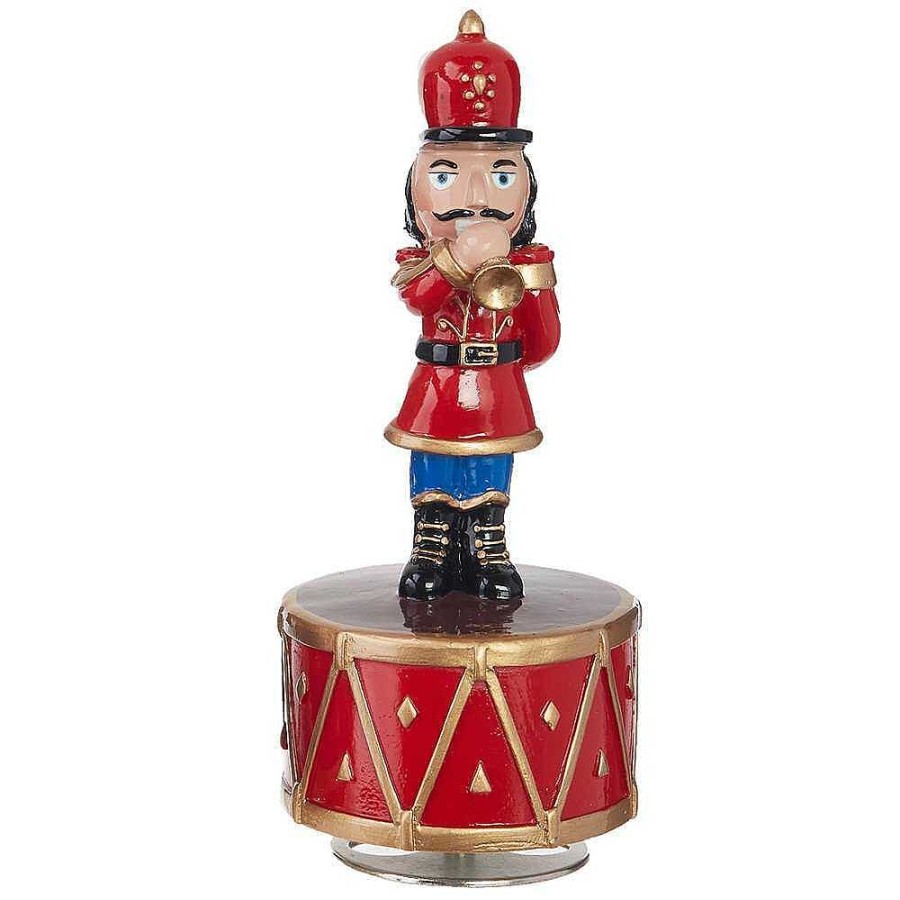 Musical | Raz Imports Raz Imports Animated Musical Nutcracker Red 4071354