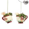 Christmas Tree | Goodwill Goodill Belgium 2020 B 93150 Woodland Tea Party Mouse In Cup 2 Assorted