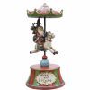 Musical | Mark Roberts Mark Roberts Carousel With Santa 63-79722