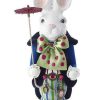 Nutcrackers | Kurt Adler Kurt Adler Ha0382 Hollywood White Rabbit Nutcracker