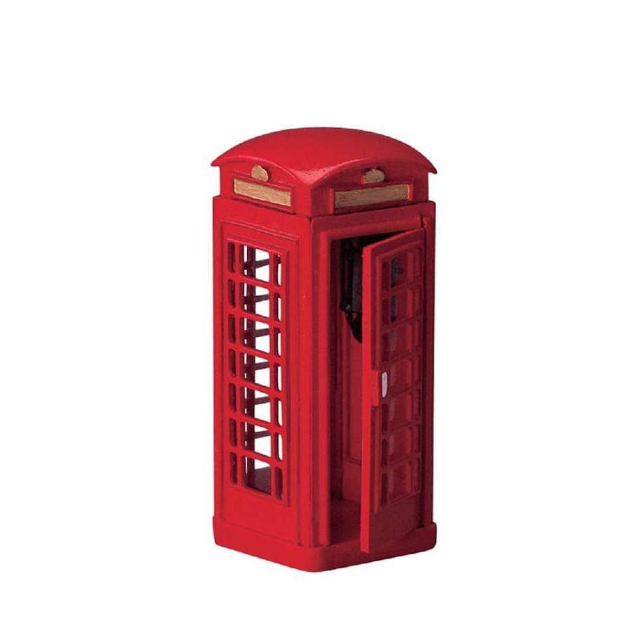 Christmas Villages | Lemax Lemax Telephone Booth 44176 Lemax Accessories