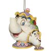 Disney World | Jim Shore Jim Shore A21431 Mrs Potts & Chip Hanging Ornament