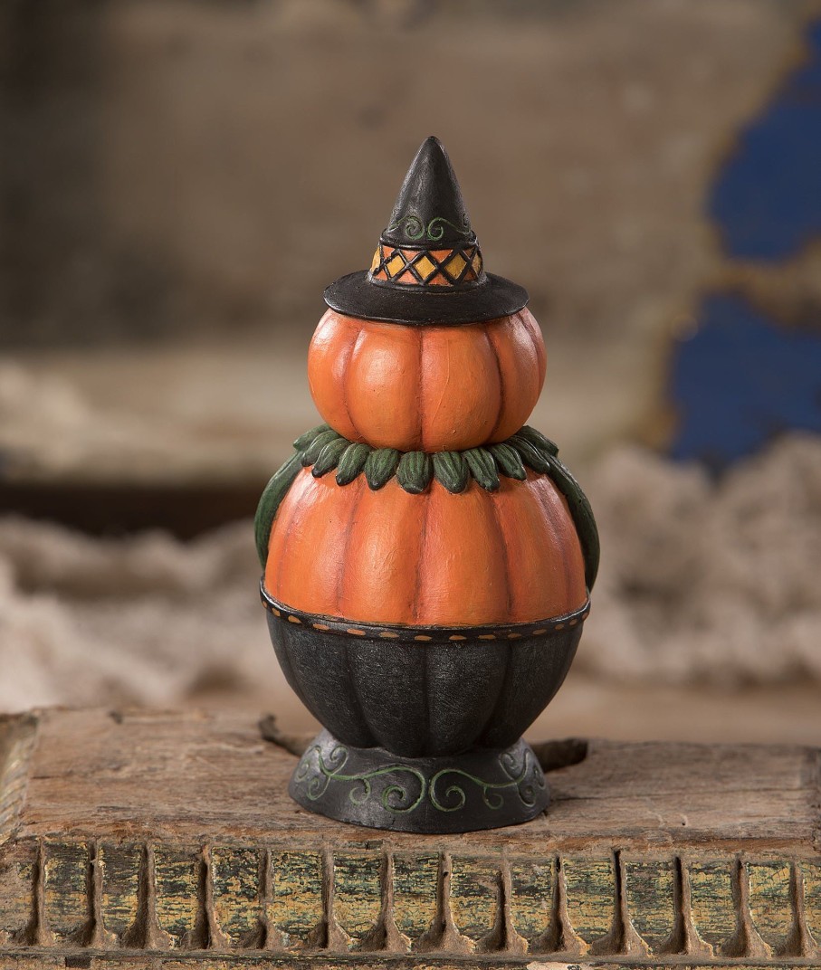 Halloween | Bethany Lowe Pumpkin Pete Spooks Jar Jp0382 Bethany Lowe