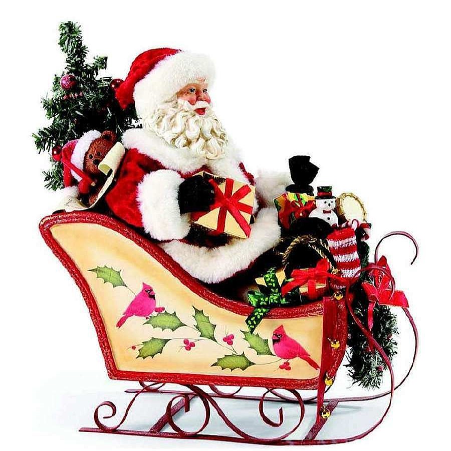 Santa Claus | Possible Dreams Department 56 Bear-Y Full Sleigh Possible Dreams 4057131