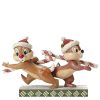 Disney World | Jim Shore Jim Shore Candy Cane Caper Chip And Dale Figurine 4051975