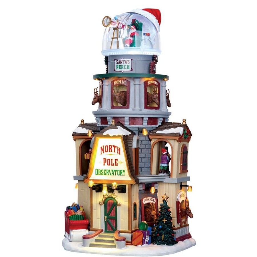 Christmas Villages | Lemax Lemax Village 65132 North Pole Observatory, With 4.5V Adaptor 65132