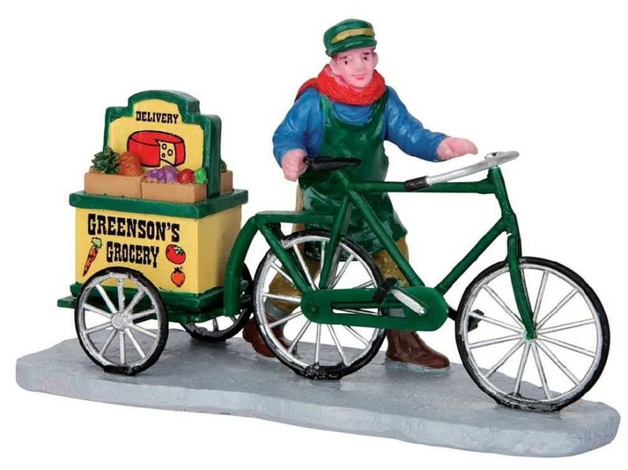 Christmas Villages | Lemax Lemax Greenson Grocery Delivery 52359 - Lemax Caddington Village