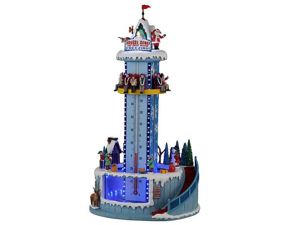 Christmas Villages | Lemax Santa'S Freeze Zone, Incl. Adapter (4.5V)