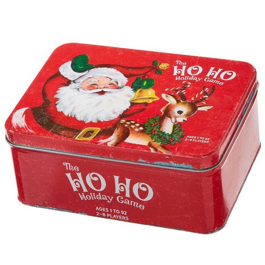 Traditional | Raz Imports Raz Imports Holiday Game Box Red 3912352