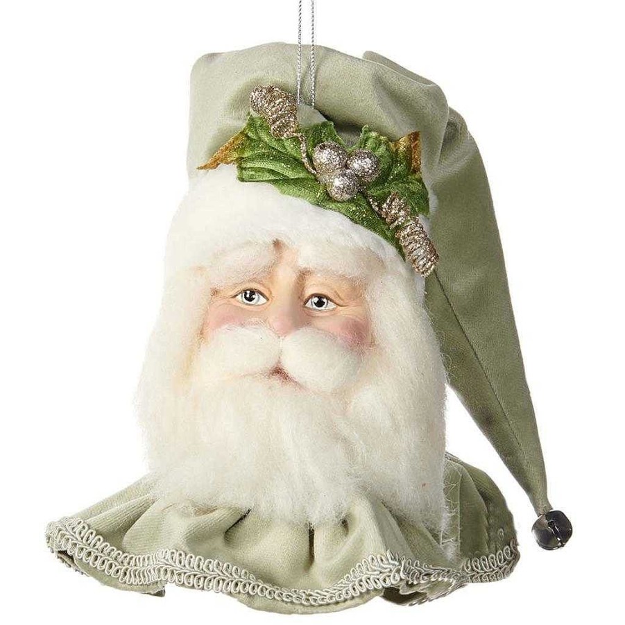 Christmas Tree | Katherine Collection Katherine'S Collection Peace On Earth Santa Head Ornament Kc J 11-911570