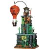 Halloween Villages | Lemax Lemax Zombie Fortress, With 4.5V Adaptor 55998 Lemax Spooky Town