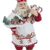 Santa Claus | Kurt Adler Kurt Adler Fa0128 Fabriche Gingerbrd Chef Santa