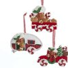 Christmas Tree | Kurt Adler Kurt Adler H5552 Gingerbread Wagon Rv Pickup Truck3 Assorted