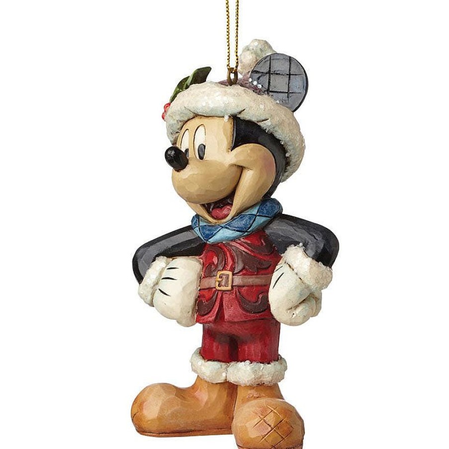 Christmas Tree | Jim Shore Jim Shore A28239 Sugar Coated Mickey Mouse Hanging Ornament