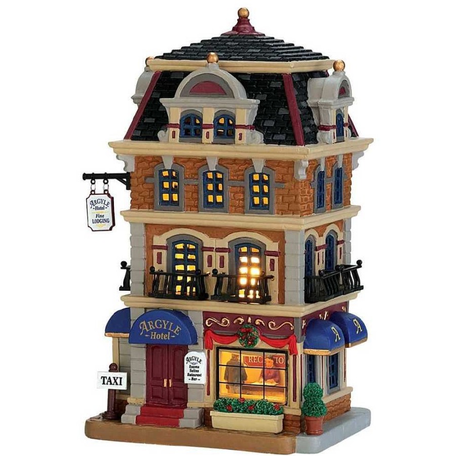 Christmas Villages | Lemax Lemax Argyle Hotel 75225 - Lemax Caddington Village