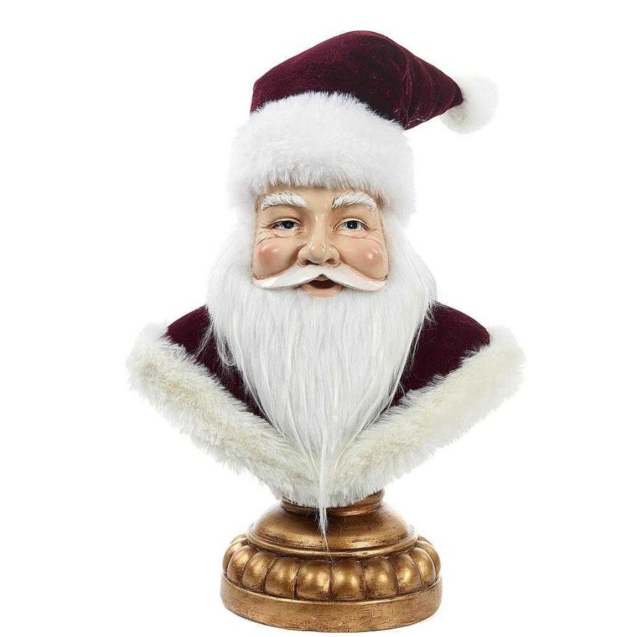 Santa Claus | Katherine Collection Katherine'S Collection Xmas Wishes Santa Bust Kc 23-923575