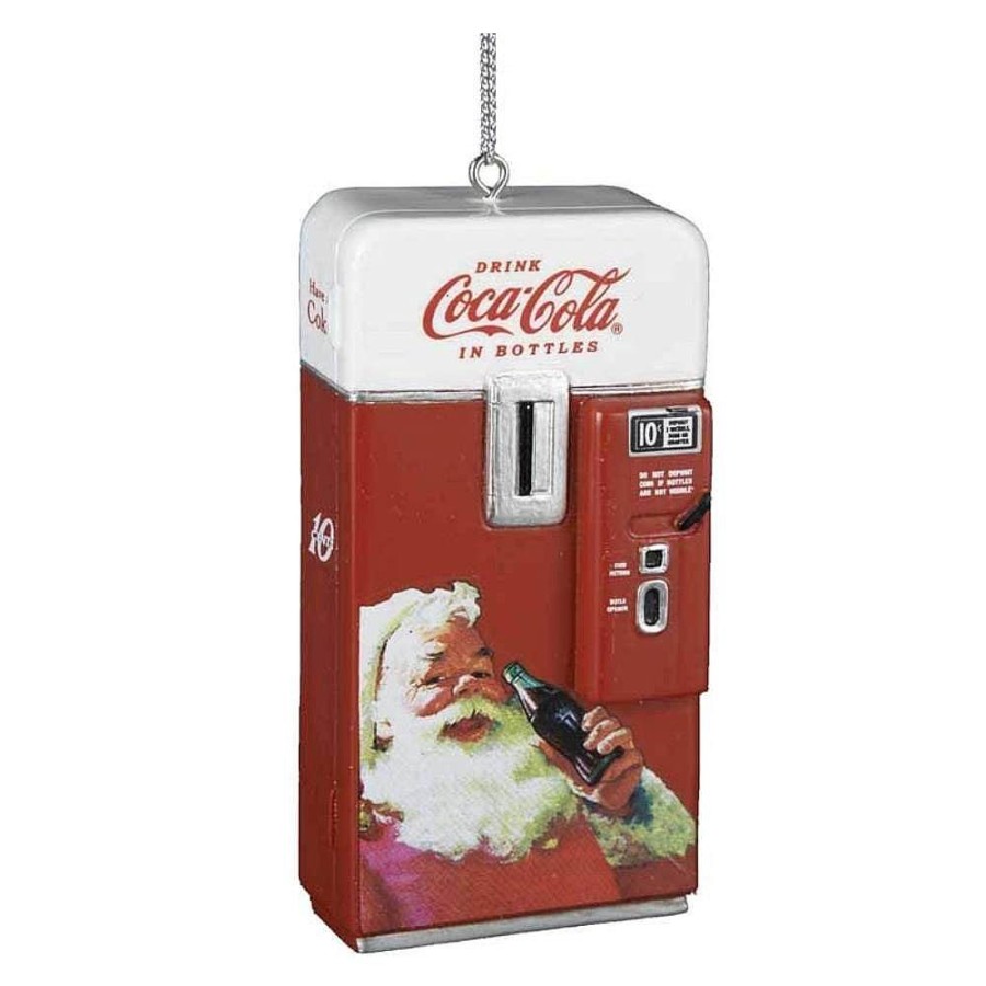 Christmas Tree | Kurt Adler Cc2131 Kurt S. Adler Coca-Cola Vending Machine Ornament