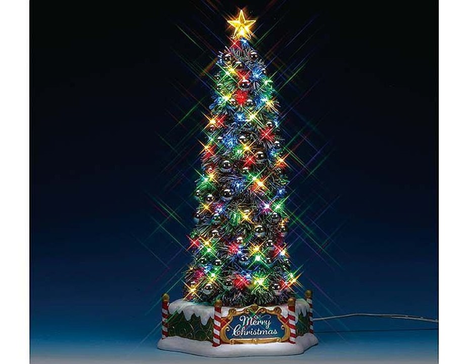 Christmas Villages | Lemax New Majestic Christmas Tree, B/O (4.5V)