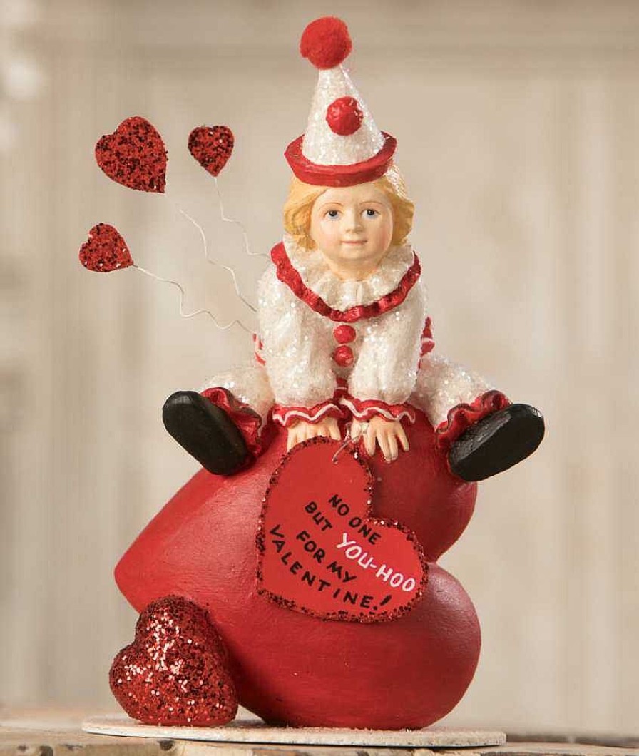 Traditional | Bethany Lowe Bethany Lowe Td9001 Yoo Hoo Valentine Clown